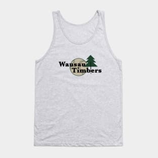 Small town Wausau Timbers Baseball 1975 Tank Top